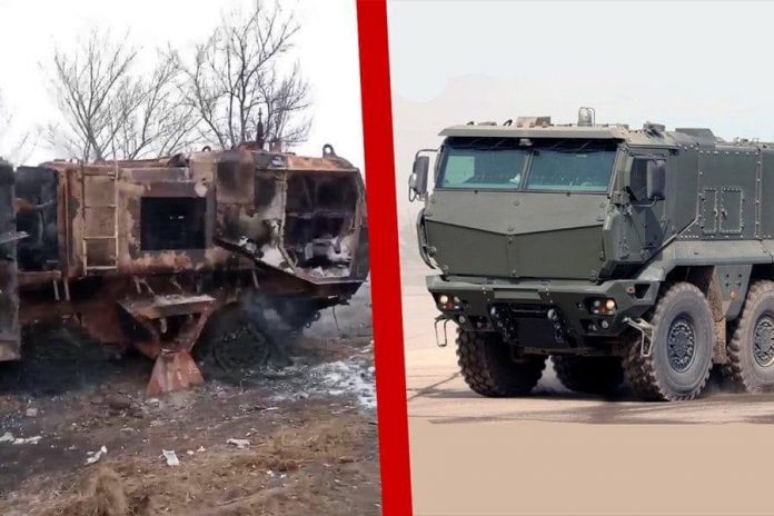 ЗСУ знищили колону ворожої техніки в Запорізькій області і дорогий КамАЗ-63968 «Тайфун»