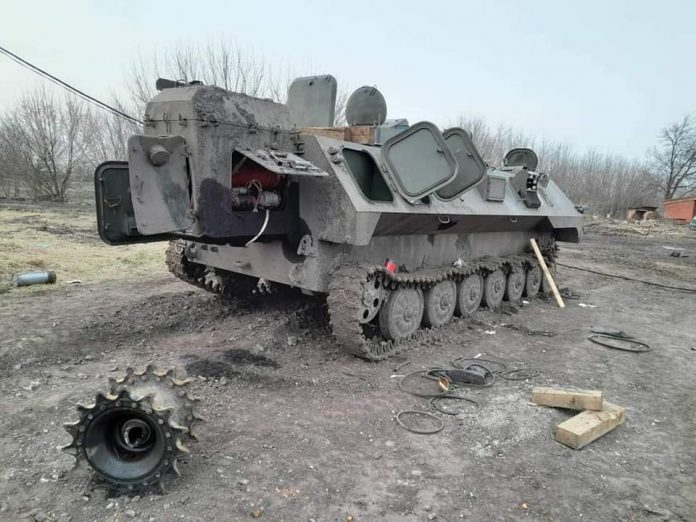 ЗСУ показали багато знищеної техніки на Чернігівщині