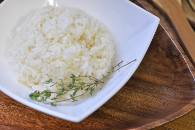 Рис у тарілці