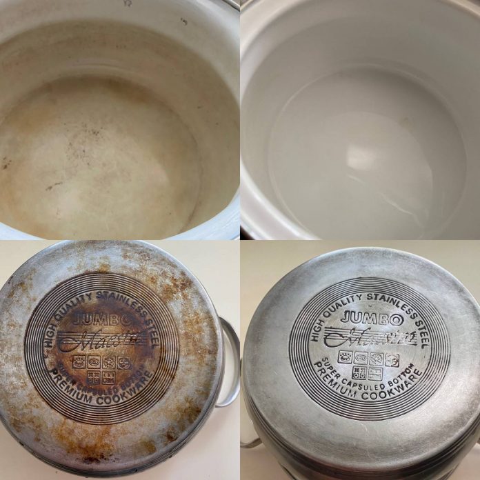 Як відмити посуд від старого нагару та бруду