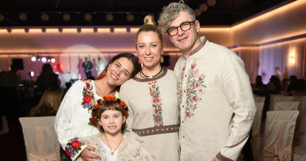 Тоня Матвієнко та Арсен Мірзоян з дітьми