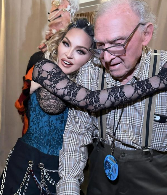 Мадонна з 93-річним татом / Фото: Instagram/madonna