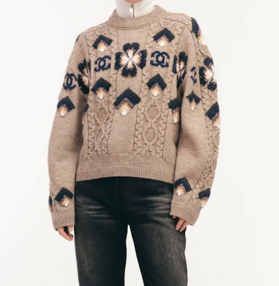 Chanel Wool and Silk Pullover