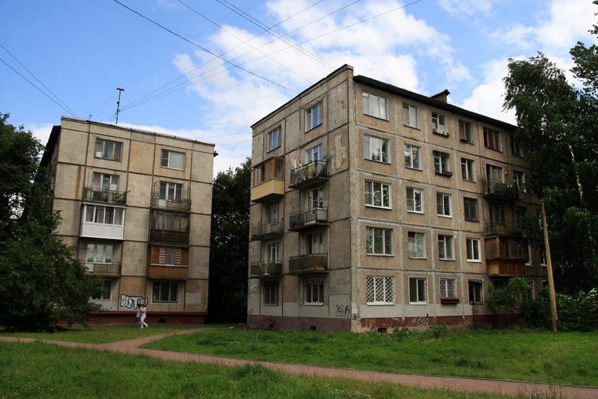 «Хрущівки» в сучасному їх стані