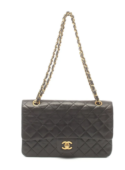 Сумка на плече Chanel Double Flap 1994-1996