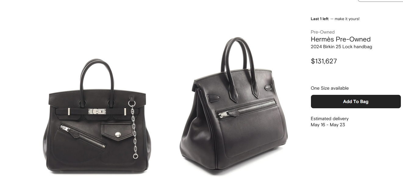 2024 Birkin 25 Lock handbag