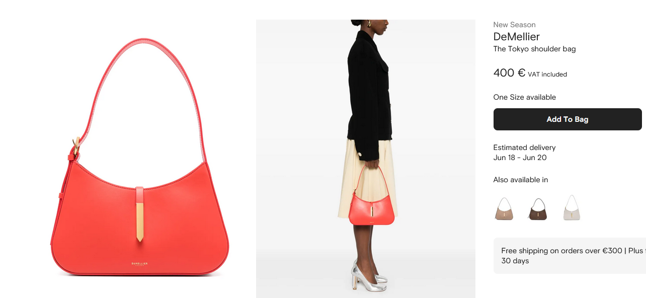 DeMellier The Tokyo shoulder bag