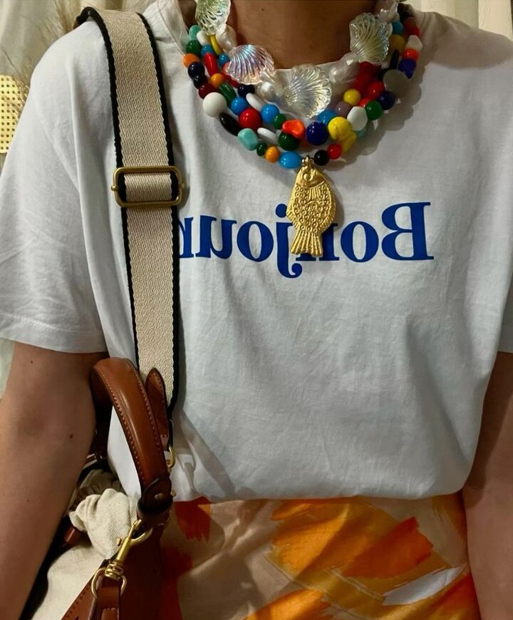 Намисто + футболка